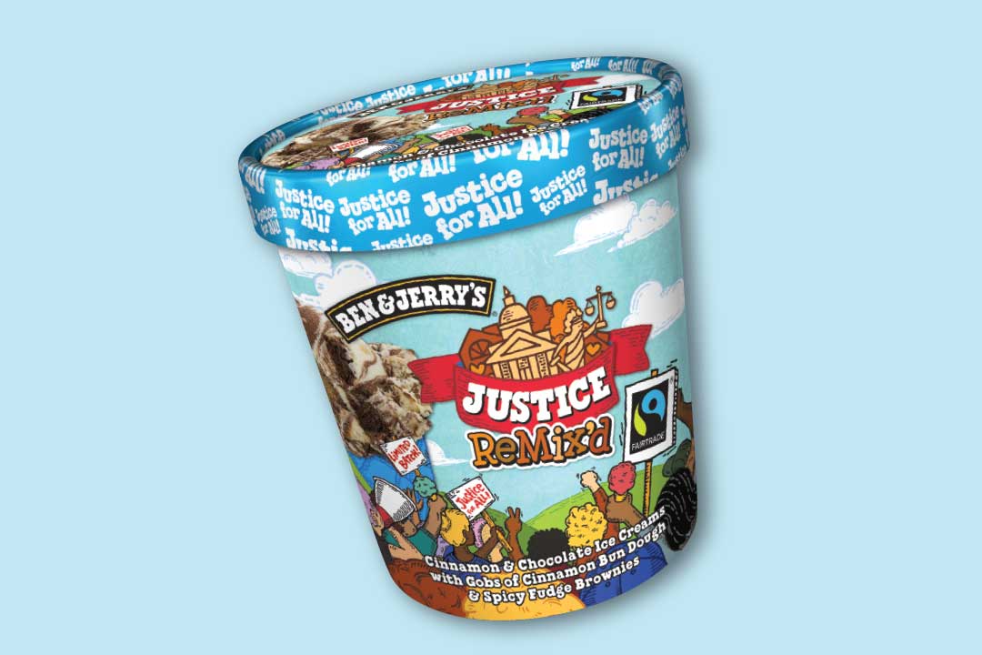 Justice ReMix'd หนึ่งถ้วยไอศกรีม