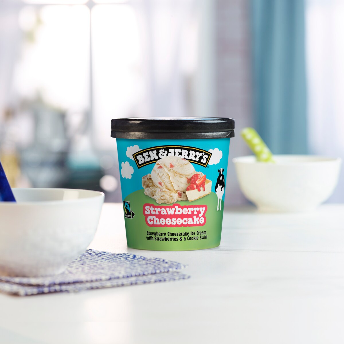 Strawberry Cheesecake Ice Cream - Pint 3 / 5